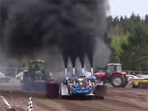 Video: The Sled Dog! Killer Danish Tractor!