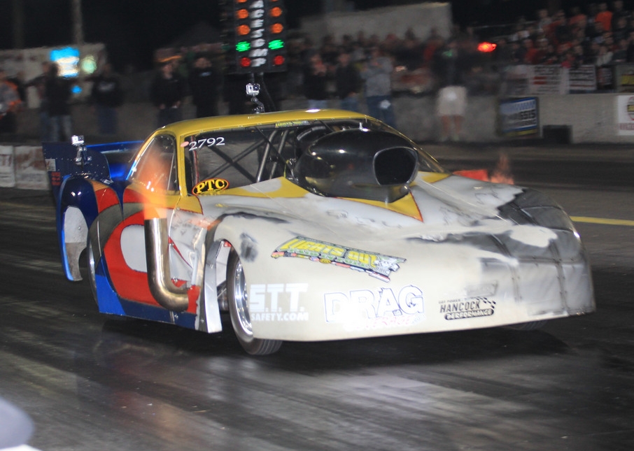 Jamie Hancock Records First 4.0 On Radials...With A Nitrous Car!