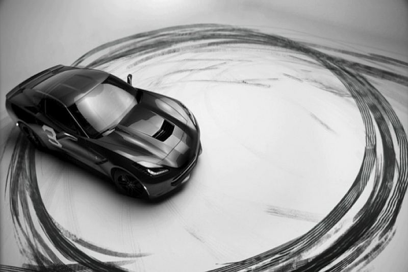 Garage Rocker Jack White Roasts a C7's Tires in his Video Lazaretto