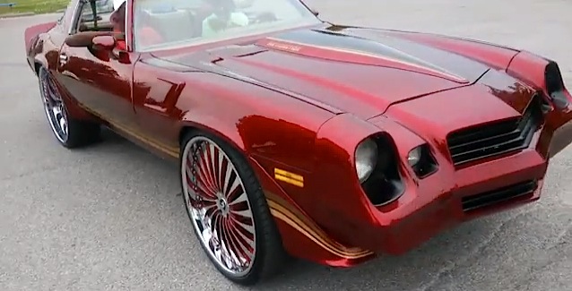 Video: Kandy Colored "Donk" Z/28 On 26" Rims
