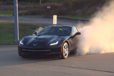 Who Doesn't Love To See A C7 Slaying Tires?