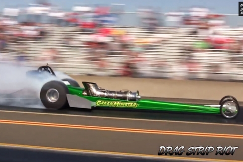Video: Tim Arfons' Green Monster Rides Again At Nearly 200 MPH