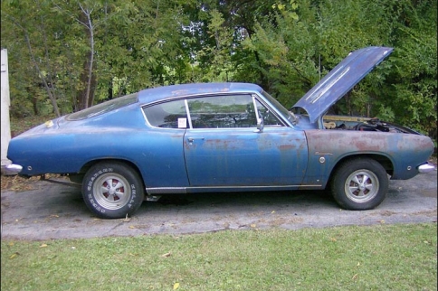 A '68 Barracuda Found In Garage In Upstate New York