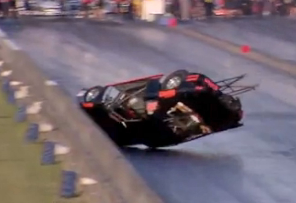 Video: Ben Bray Suffers Horrific Crash At Fuchs Winternationals