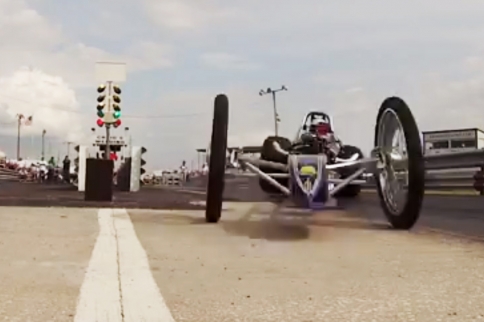 Junior Fuel Racer Takes A Wild Ride...As Does The Camera