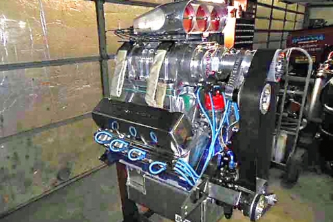Video: Blown Big-Block Ford Engine On Dyno - With A Twist