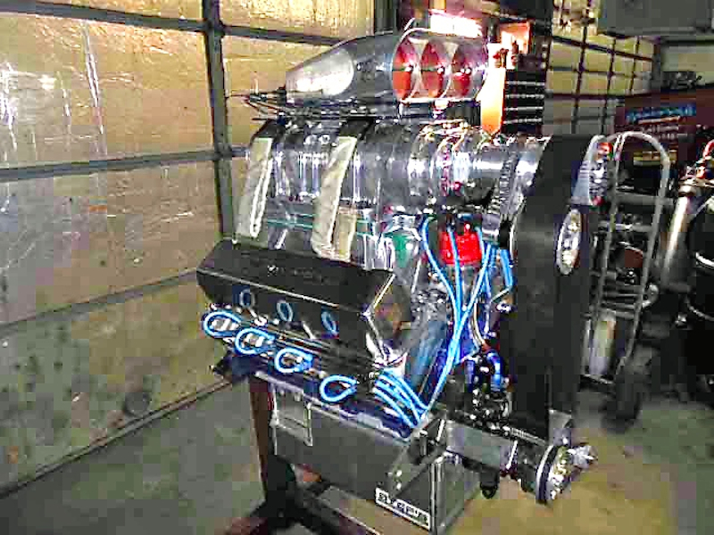 Video: Blown Big-Block Ford Engine On Dyno - With A Twist