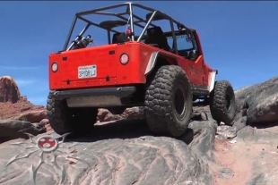 VIDEO: Crawling The Line On The Moab Rim Trail With Poison Spyder TV