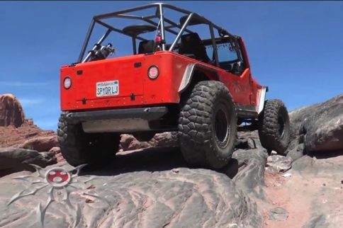 VIDEO: Crawling The Line On The Moab Rim Trail With Poison Spyder TV