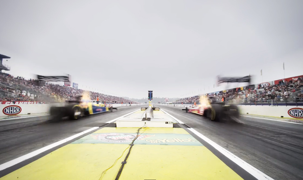 Drag Racing Roars To Life In "Fire Breathing Monsters"