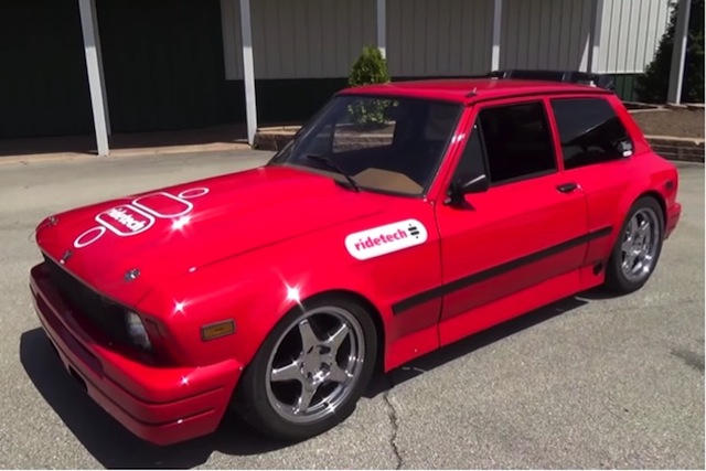 Video: Twin-Engine Yugo Boasts 1000 Cubic Inches Of Autocross Power