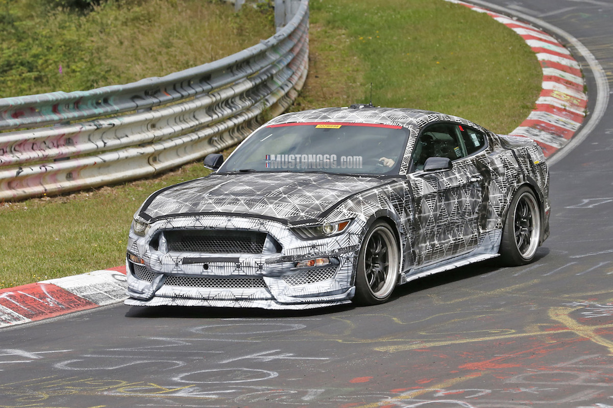 Video: SVT Caught Testing Prototype Mustang On Nurburgring