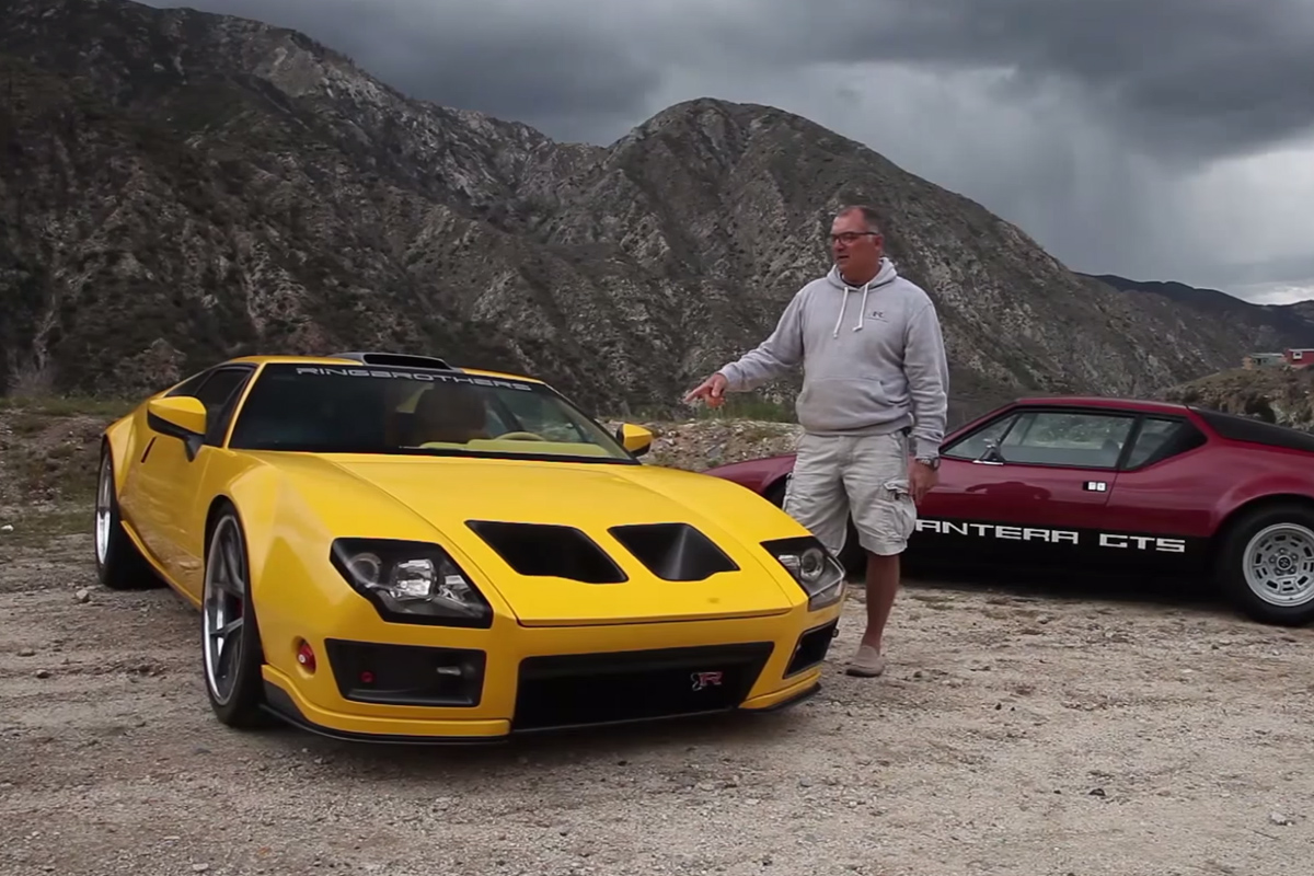 Video: Matt Farah Drives the RingBrothers' DeTomaso Pantera, ADRNLN