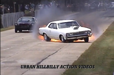 Video: Chevelle Transmission Explodes At Arkansas Drag Strip