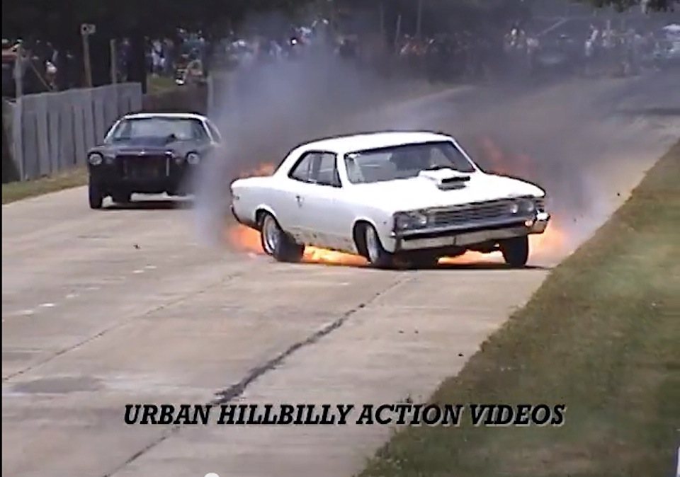 Video: Chevelle Transmission Explodes At Arkansas Drag Strip
