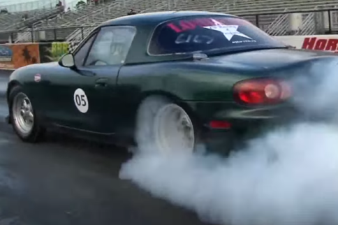 Video: Battery-Powered Miata Slaughters Pricey Tesla In Drag Race