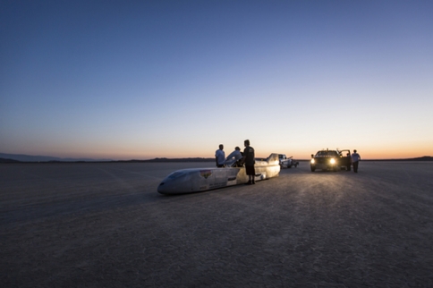 Danny Thompson Tops 317 MPH In First Test Of Historic Challenger II