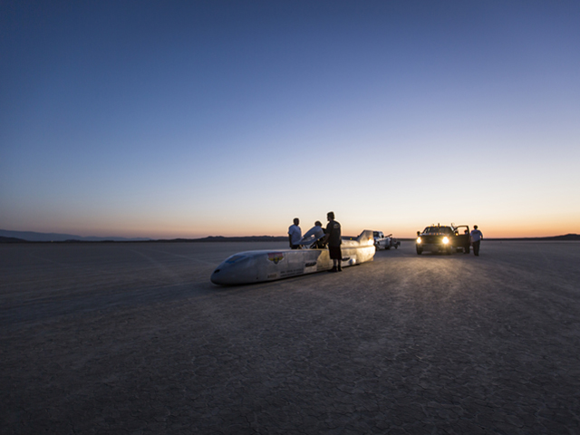 Danny Thompson Tops 317 MPH In First Test Of Historic Challenger II