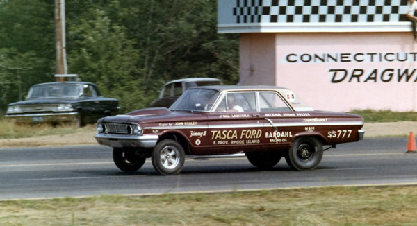 CT Dragway was the place to be for many famous teams including Tasca Ford.