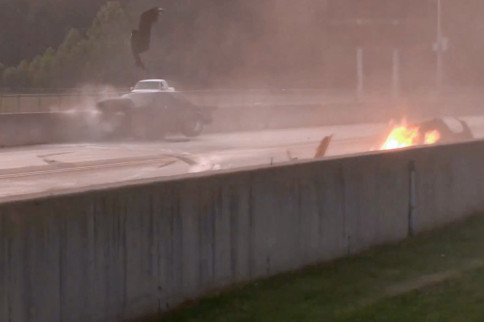 Video: Johnny Quick Nearly Takes Out Payso's Camera In Crash At 131