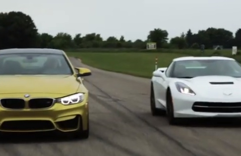 Video: Stingray Compared to BMW M4?