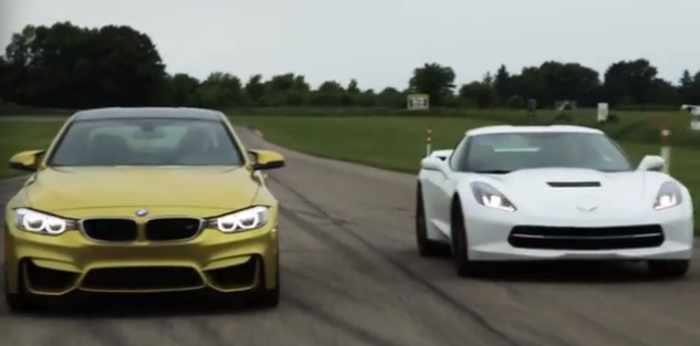 Video: Stingray Compared to BMW M4?
