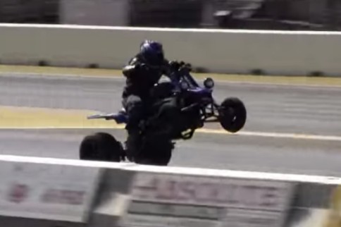 Video: Wheelstanding Quad Breaks Into the 10.50's!