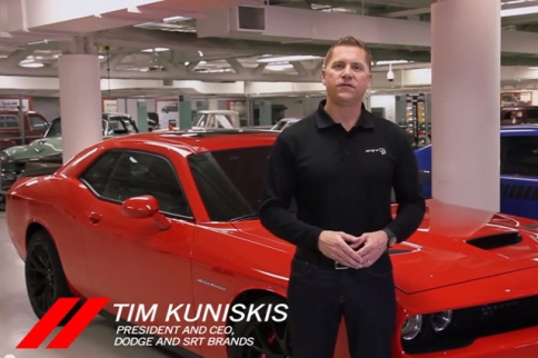 Video: Tim Kuniskis Talks Hellcat And Brings 10 Second Quarter Mile