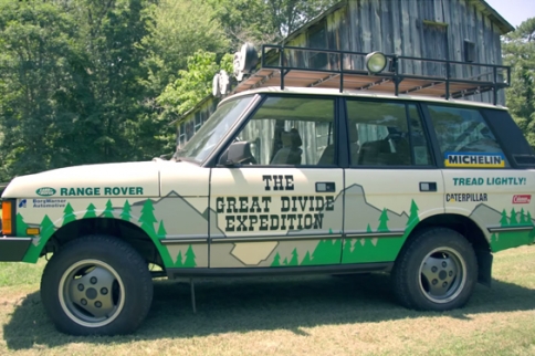 VIDEO: Great Divide Expedition Range Rover In Tread Lightly! Auction