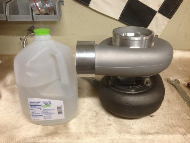 A nice and hefty turbo.