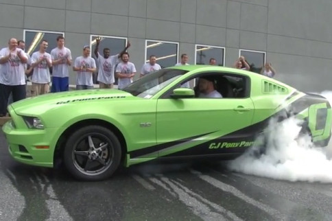 CJ Pony Parts Throws Down The Ice Bucket Challenge