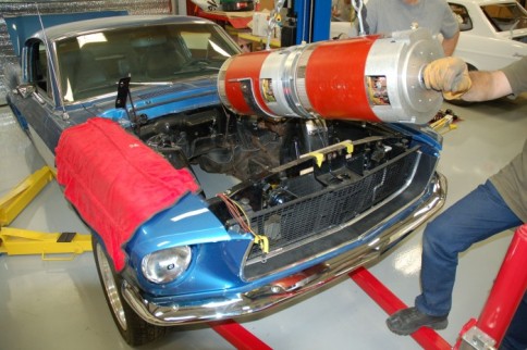 Video: Electric Ford Mustang Takes Out Shelby GT500
