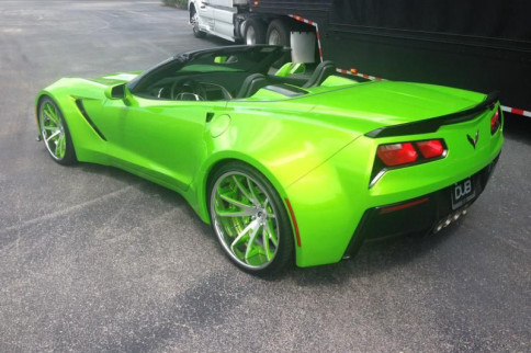 Superman Should Stay Away From This C7 Convertible For His Own Good