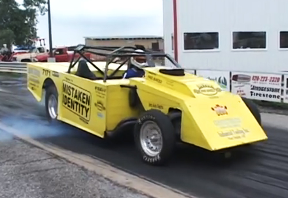 Wait A Second, Is That A Dirt Modified On A Drag Strip?