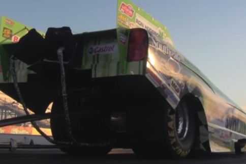 Holy Tire Shake! Ride Along In A Top Alcohol Funny Car
