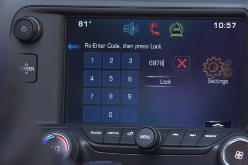 2015 Corvette Valet Mode Protects Your Stuff, Records Shennanegans