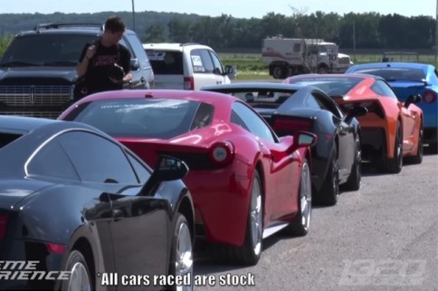 Video: Stingray Goes Head to Head with a Slew of Imports and Exotics