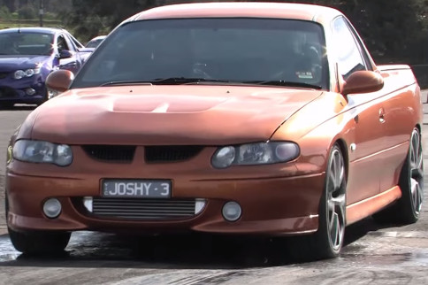 Video: Holden Ute With Twin-Turbo LS Power Begs For Grip