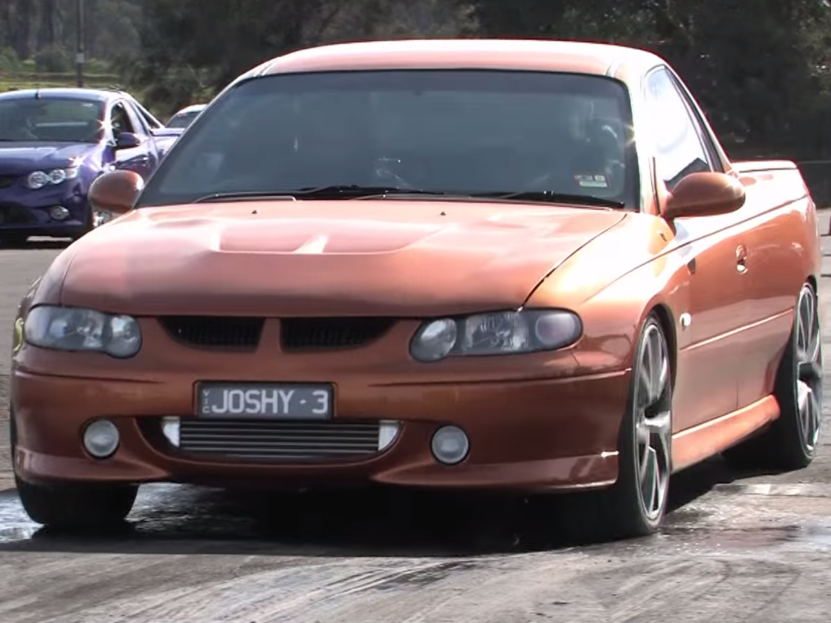 Video: Holden Ute With Twin-Turbo LS Power Begs For Grip