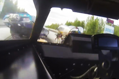 Video: Two Nostalgia Floppers Get Tangled Up In Wild Crash In Canada