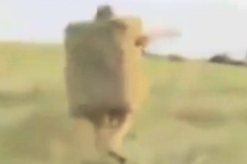 Man Bale’s Himself In A Hay Baler! Become One With Your Equipment.