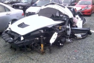 Wrecked Vette Wednesday: A Nearly Unrecognizable C7