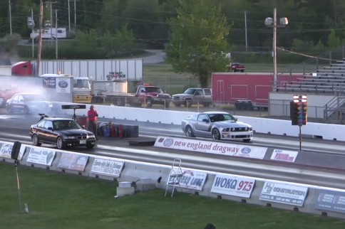 Video: Coyote-Swapped BMW E36 On The Dyno And Drag Strip