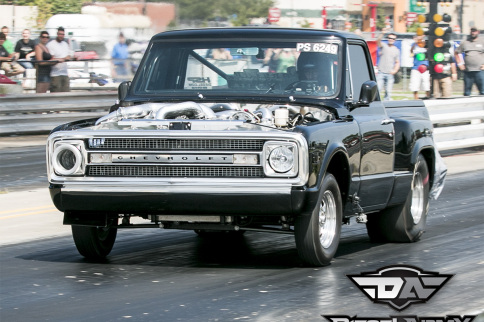 Video: Brett Deutsch Goes 8.8 @ 158 mph in his ’69 C10 Duramax
