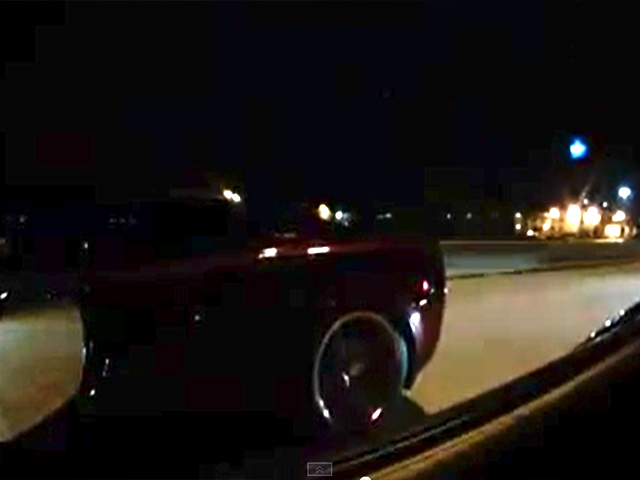 Video: Corvette Slams Into Concrete Wall During Illegal Drag Race