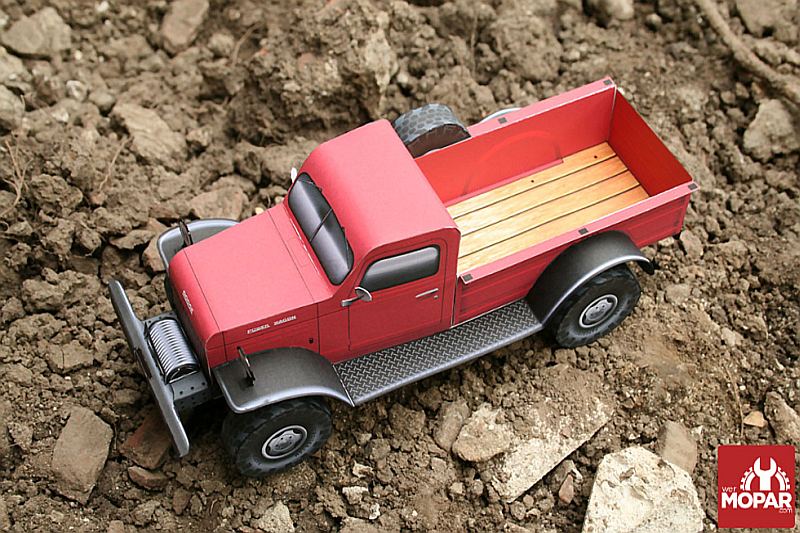 VIDEO: Build Your Own Model Dodge Power Wagon For Free
