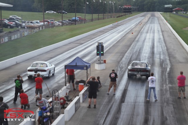 Delaney (left) and Falcon in the Real Street finals