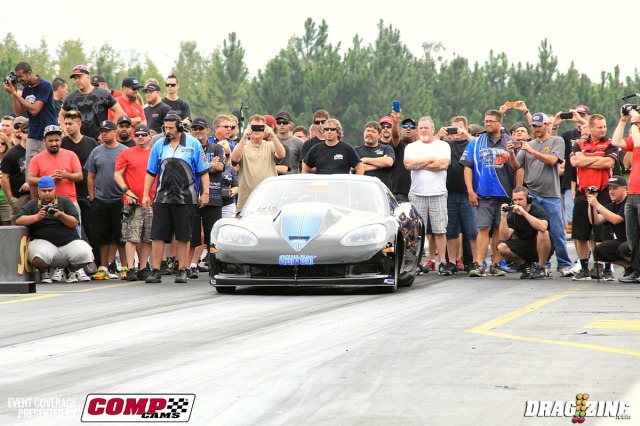 Mark Woodruf laid down a 4.10 at 193 taking high MPH for the round and the win over Frank Soldridge.