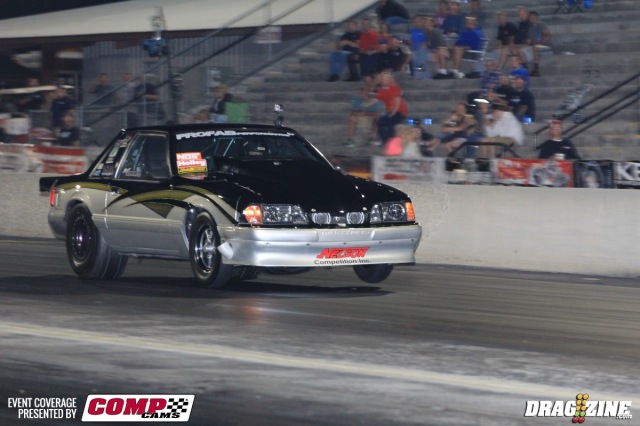 Scott Husted put up a personal best ET in ODR running a 4.414 at 177, nudging Brian Anderson to seventh by a higher speed.