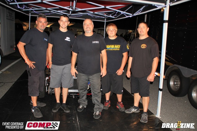Ron Rhodes and the Rhodes Custom Auto crew are running two classes this weekend and need to make weight changes between classes, He is also qualified number one in Leaf Spring.